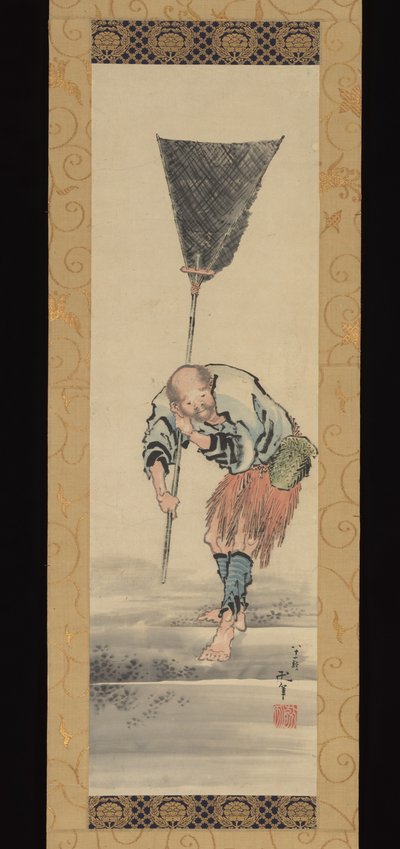 Fisherman by Katsushika Hokusai