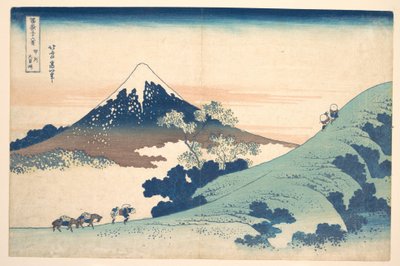 Fuji from Inume Pass by Katsushika Hokusai