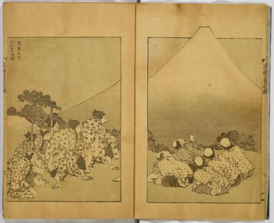 Hundred Views of Fuji by Katsushika Hokusai