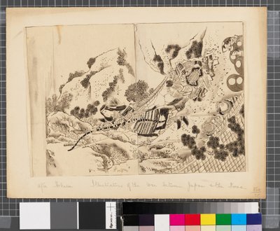 Scenes from the war between Japan and Korea, end of 18th-first half of 19th century by Katsushika Hokusai