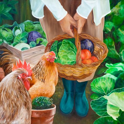 Fresh Garden Harvest by Kay Shanley