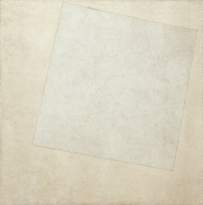 Suprematist Composition: White on White by Kazimir Severinovich Malevich