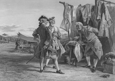 The Altercation Between the Pedlar and Cleveland at the Fair of Kirkwall by Keeley Halswelle
