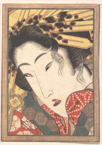 Rejected Geisha from Passions Cooled by Springtime Snow by Keisai Eisen