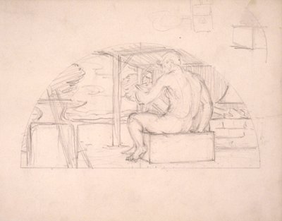 Manufactures (study for panel) by Kenyon Cox