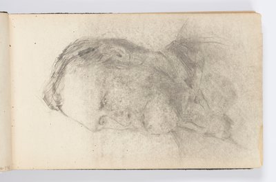 Sketchbook Page: Portrait of Man with Beard by Kenyon Cox