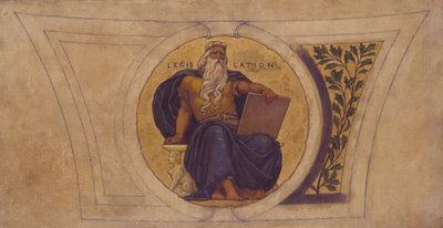 Study for Mosaic, Wisconsin State Capitol, Legislation, ca. 1913 by Kenyon Cox