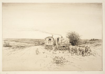 Gypsies, Epsom Downs by Kerr Eby