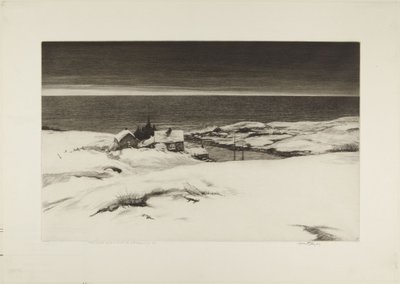Island Winter by Kerr Eby