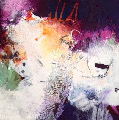 Vibrant Abstract Movement by Kirsten Handelmann