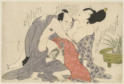 Secret Affair of a Married Man and a Married Woman by Kitagawa Utamaro