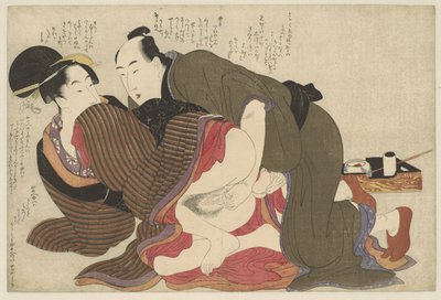 Married Man and Widow (Negai no itoguchi) by Kitagawa Utamaro