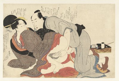 Married Man and Widow by Kitagawa Utamaro