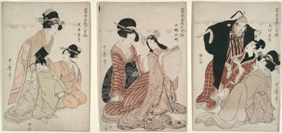 Mitate Immortal Poets by Kitagawa Utamaro