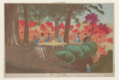 View of Takinogawa by Kobayashi Kiyochika