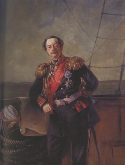 Portrait of Count Nikolay Nikolayevich Muravyov-Amursky 1809-1881, 1863 by Konstantin Egorovich Makovsky