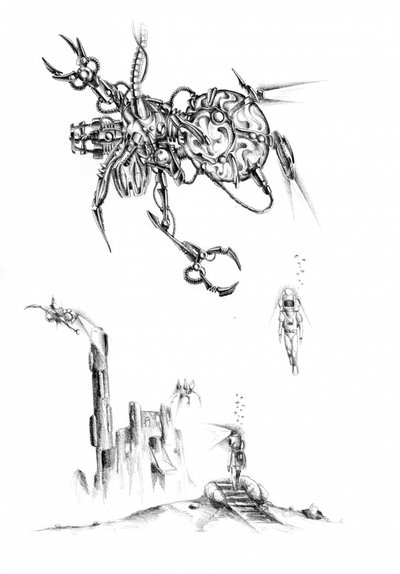 Alien Creature Deep Dive by Kulik