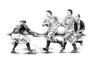 Classic Rugby Match by Kulik