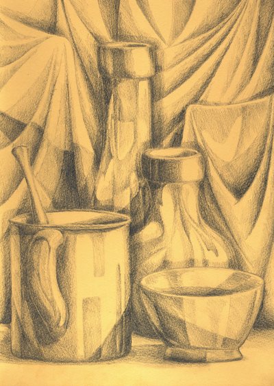 Classic Still Life Study by Kulik