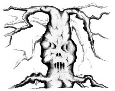 Dark Skull Tree by Kulik