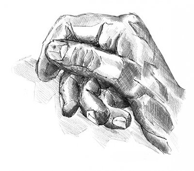 Expressive Hand Sketch by Kulik