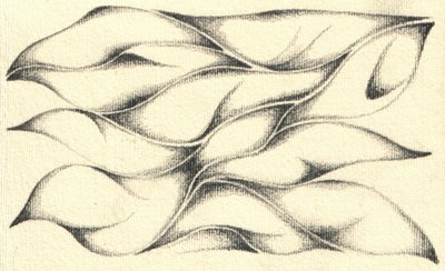 Flowing Abstract Leaves by Kulik