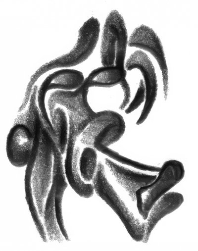 Flowing Organic Abstract Forms by Kulik