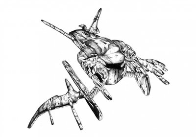 Futuristic Biomechanical Form by Kulik