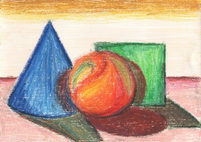 Geometric Still Life Study by Kulik