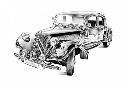 Iconic Vintage Car by Kulik