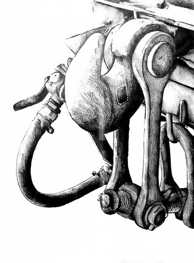 Industrial Machine Detail by Kulik