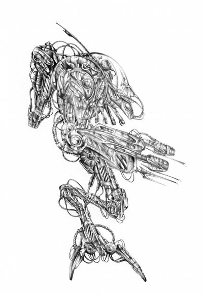 Intricate Mechanical Being by Kulik