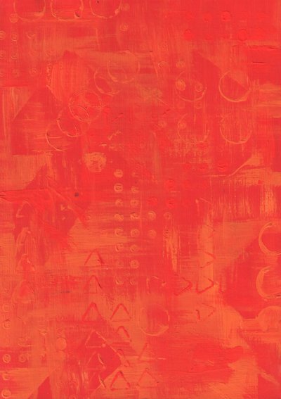 Red Orange Geometry by Kulik