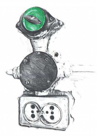Steampunk Alien Device by Kulik