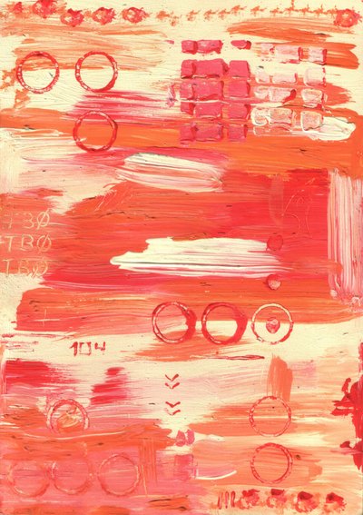 Vibrant Abstract Composition by Kulik