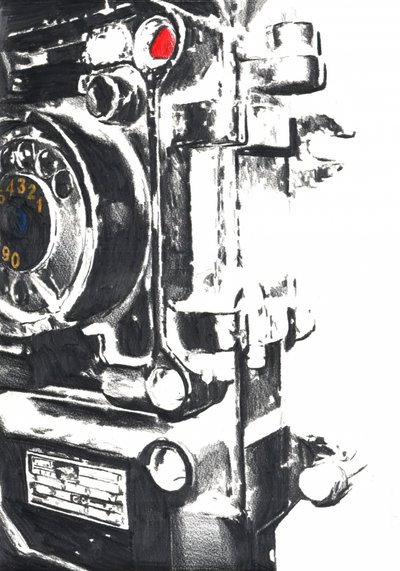 Vintage Machine Detail by Kulik