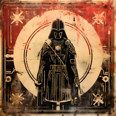Metal Etching Art in the Style of Ancient Egyptian Aesthetics by Kurt Heppke