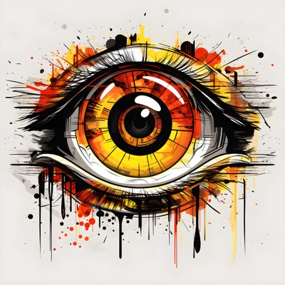 An Eye That Looks Like a Target 2 by Kurt Heppke