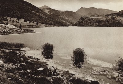 Lago di Scanno, Abruzzi by Kurt Hielscher