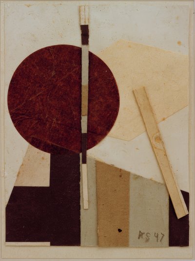 Circular-angular by Kurt Schwitters