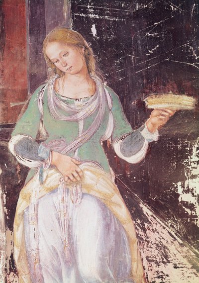 Servant Holding a Basket (detail) by L. and Sodoma, G. Signorelli