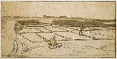 Salt-Mining in Le Croisic by Lambert Doomer