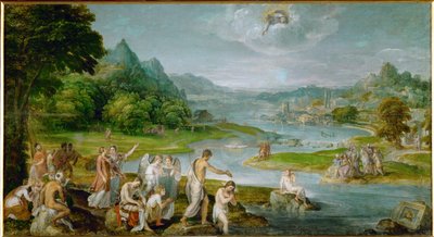 The Baptism of Christ by Lambert Sustris