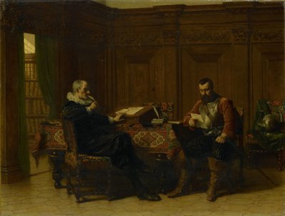 Two Men in a Seventeenth-century Interior, Called 