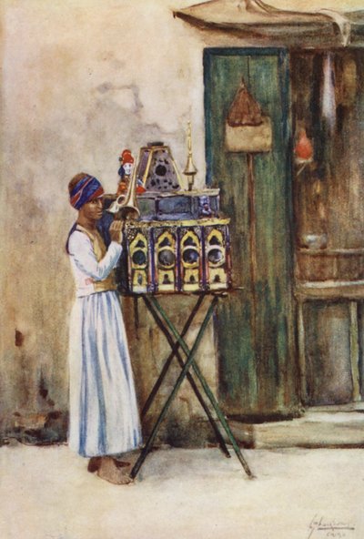 People of Egypt: Peep-Show Man, Beta Sanduk el Dunia by Lance Thackeray