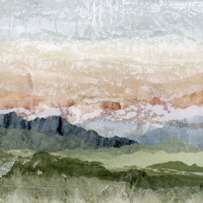 Layered Mountain Serenity by Lara Eckerman