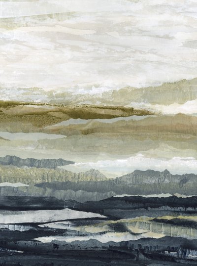 Layered Mountain Serenity by Lara Eckerman