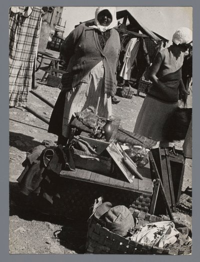 Flea Market in Turku, Finland by Laszlo Moholy Nagy