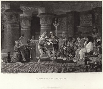 Pastime in Ancient Egypt by Lawrence Alma Tadema