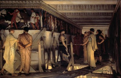 Pheidias and the Frieze of the Parthenon by Lawrence Alma Tadema
